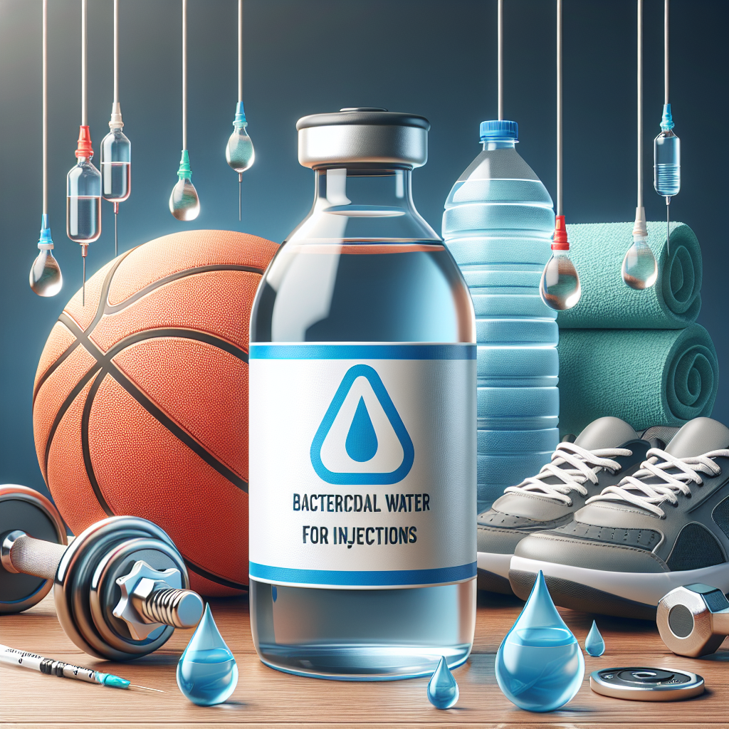 Acqua battericida per iniezioni: un integratore indispensabile per gli sportivi