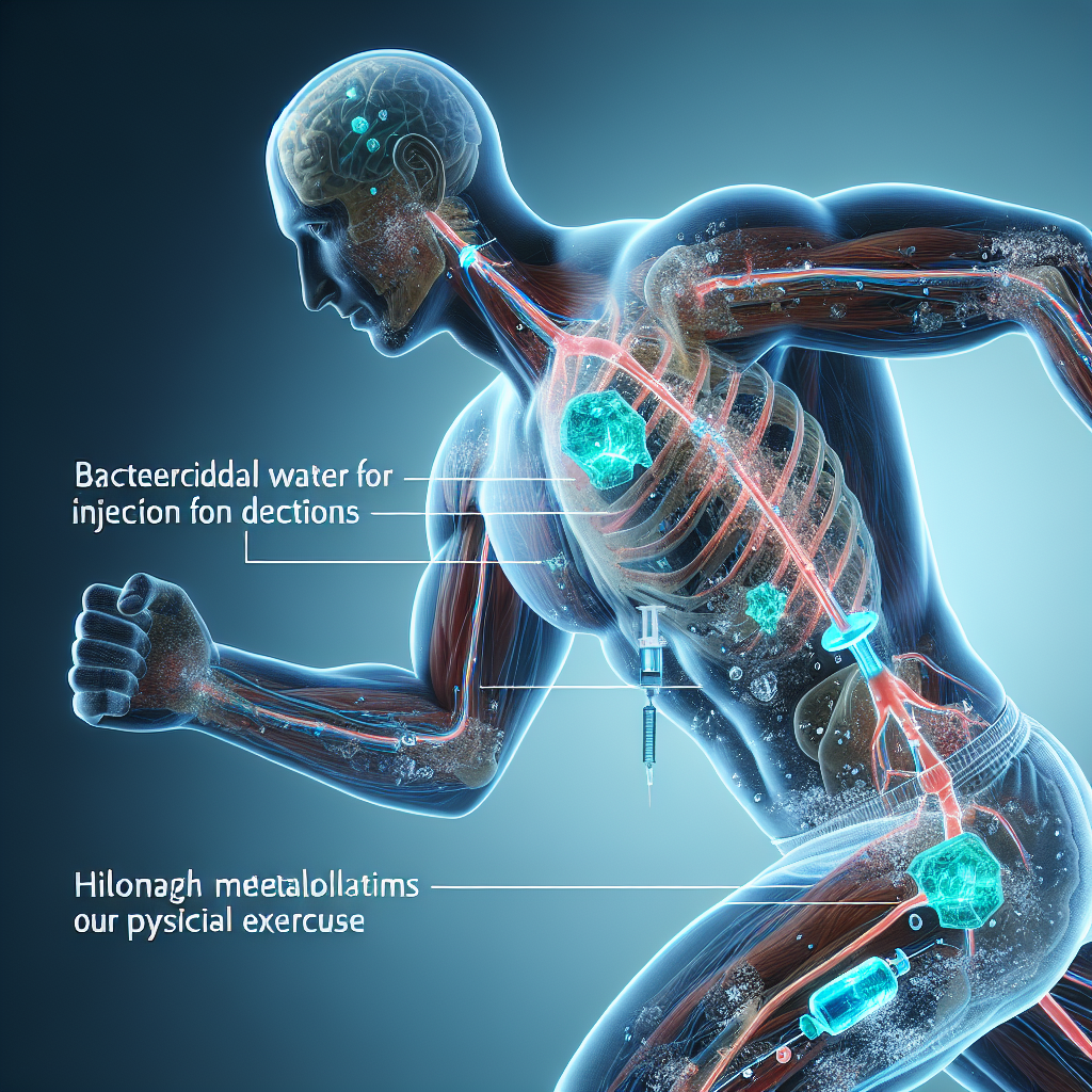 Gli effetti dell'acqua battericida per iniezioni sul metabolismo durante l'esercizio fisico