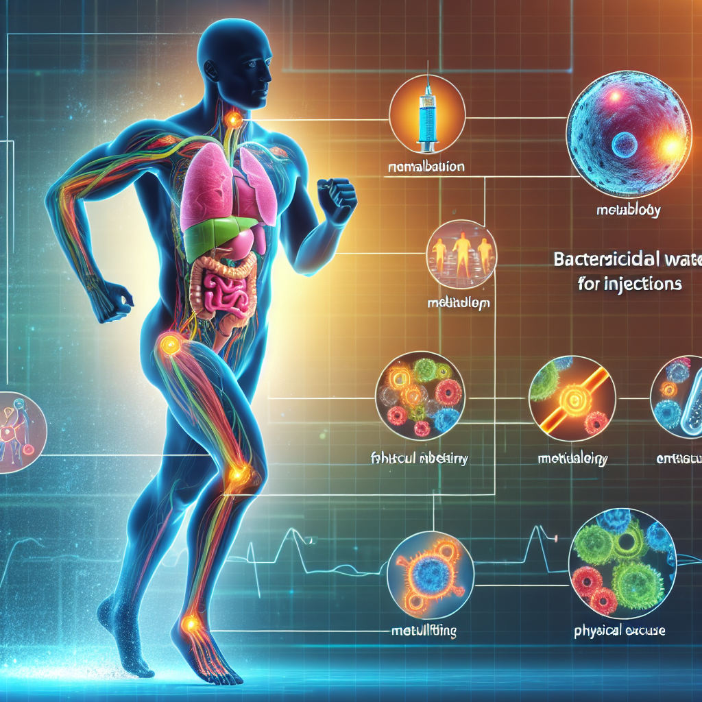 Gli effetti dell'acqua battericida per iniezioni sul metabolismo durante l'esercizio fisico
