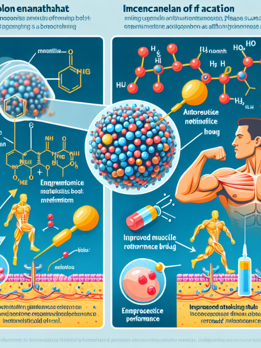 Metenolone enantato iniettabile: meccanismo d'azione e risultati nello sport