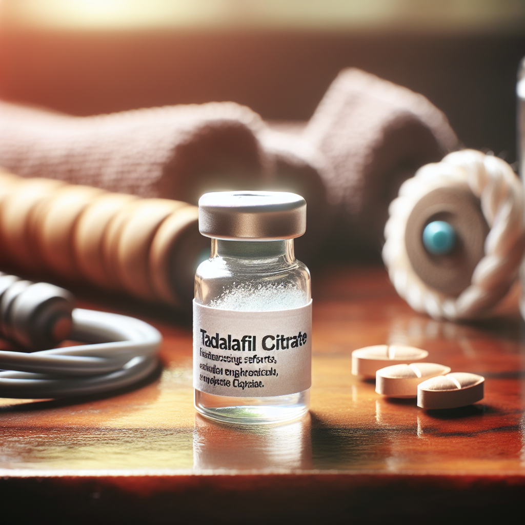 Tadalafil Citrate: un potenziale potenziatore per gli sportivi