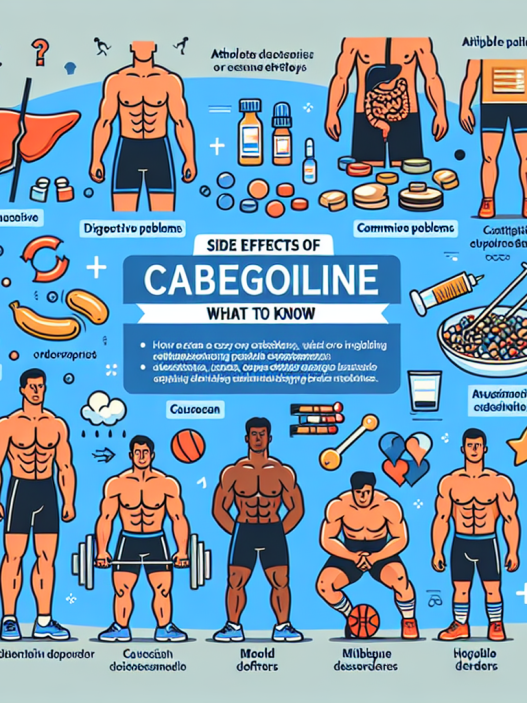 Gli effetti collaterali della Cabergolina negli sportivi: cosa sapere