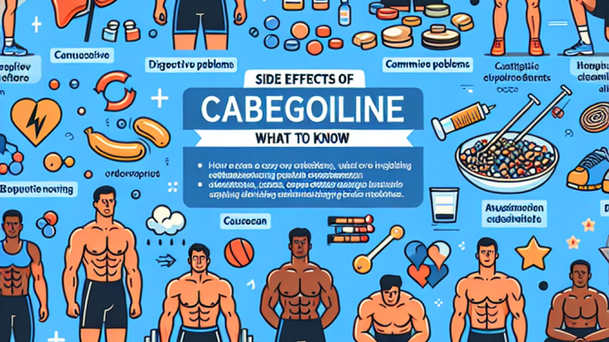 Gli effetti collaterali della Cabergolina negli sportivi: cosa sapere