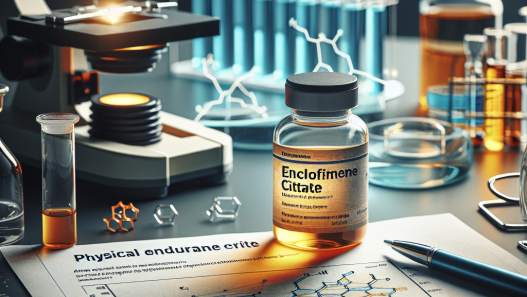 Enclomifene citrato: uno studio sull'efficacia nel migliorare la resistenza fisica